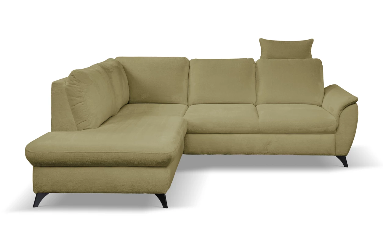 Rohová sedacia súprava Geneva, šedá látka, pravý roh 5