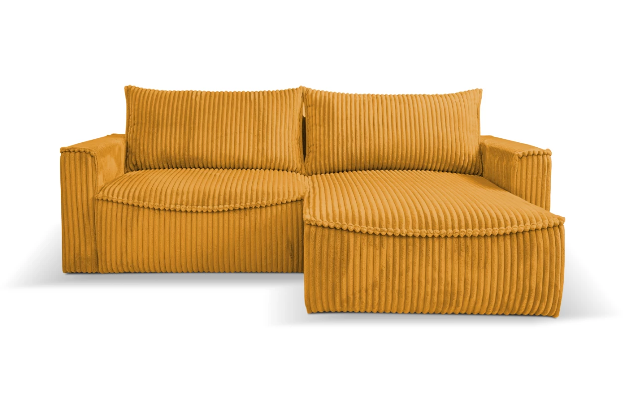 Rohová sedacia súprava Lilly, béžová štruktúrovaná látka 3