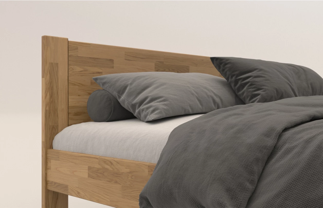 Posteľ Fava 180x200 cm, prírodný buk 3