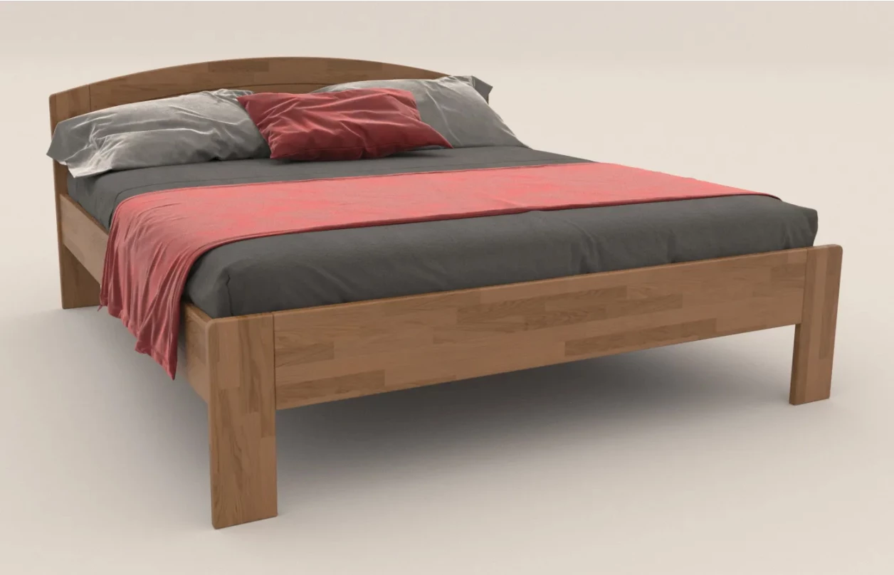 Posteľ Agnes 180x200 cm, jelša 1