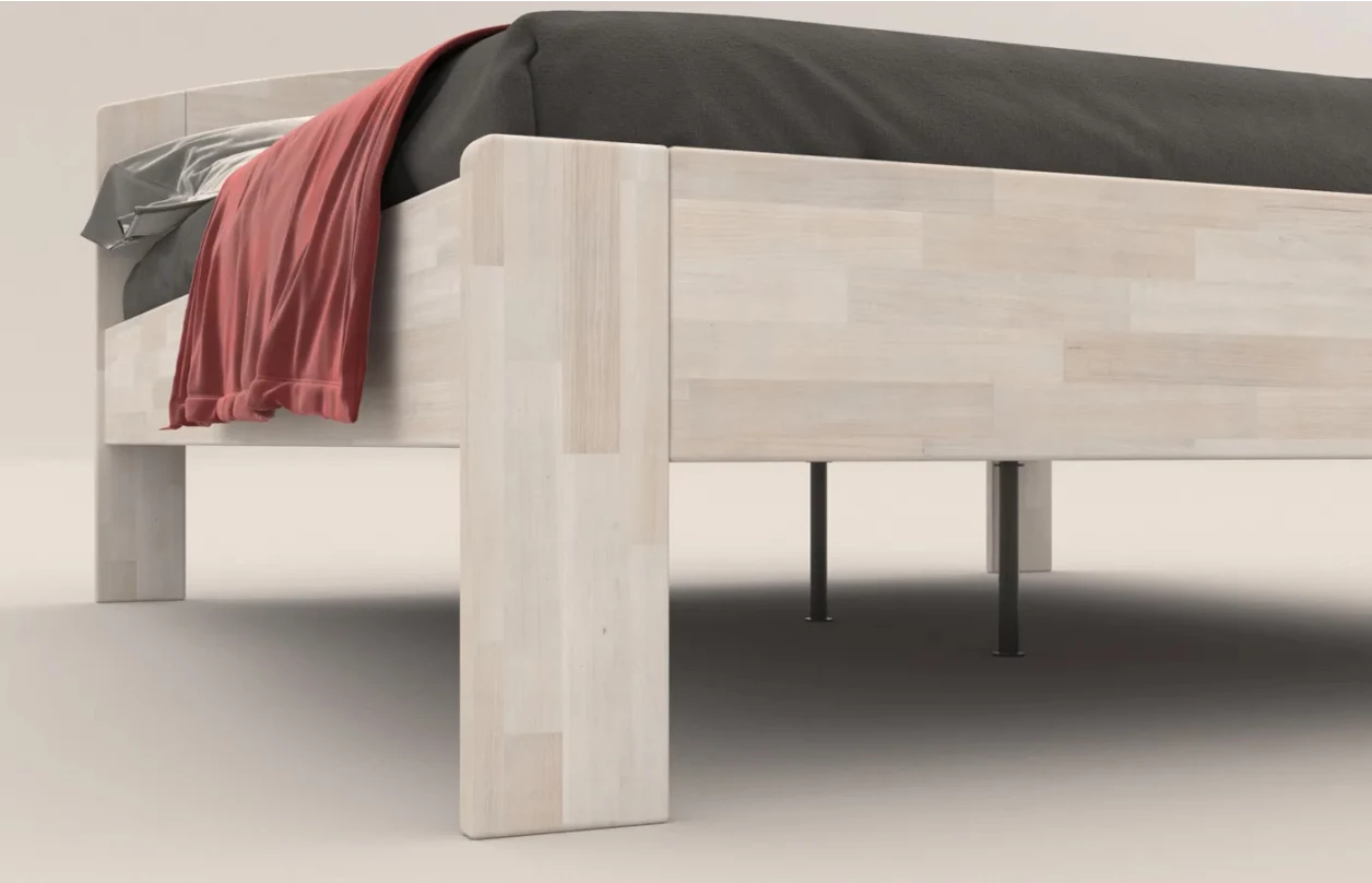 Posteľ Agnes 180x200 cm, jelša 2