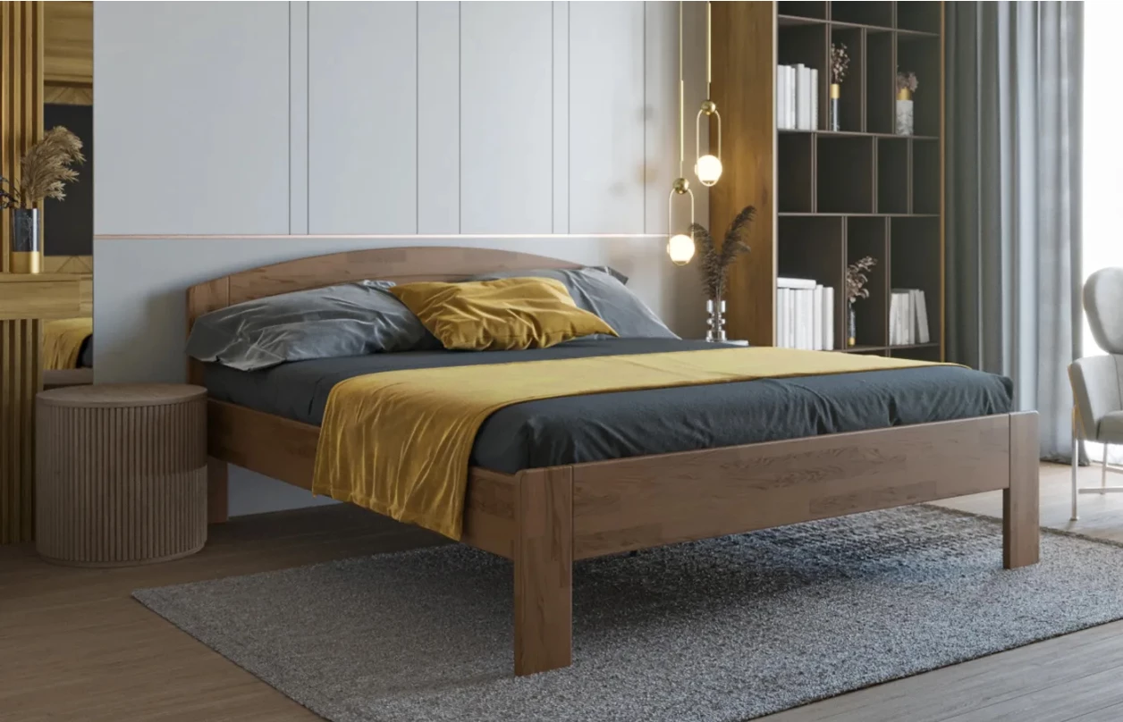 Posteľ Agnes 180x200 cm, jelša 4