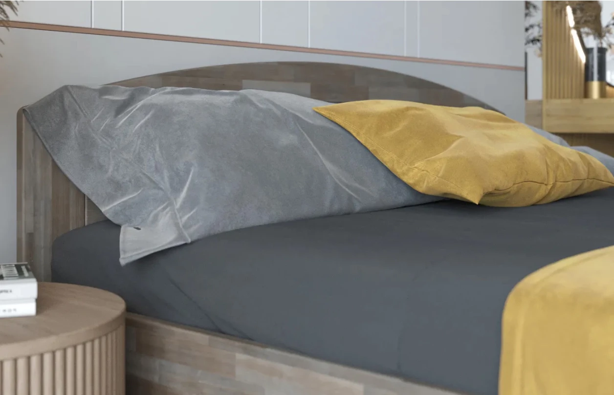 Posteľ Agnes 180x200 cm, jelša 6