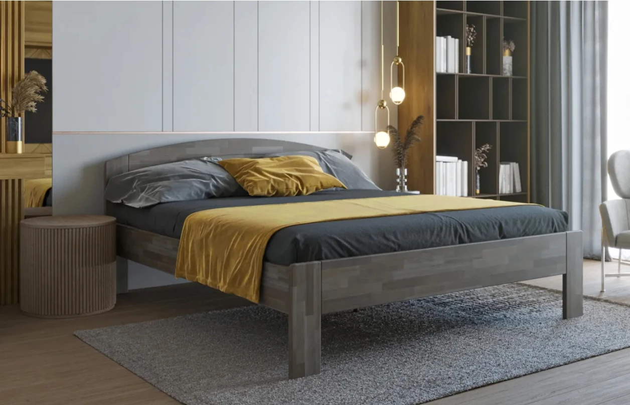 Posteľ Agnes 180x200 cm, jelša 7