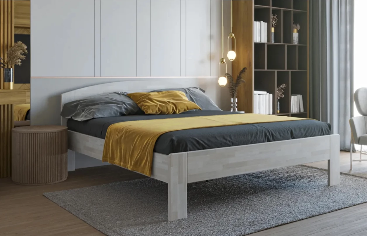 Posteľ Agnes 180x200 cm, jelša 8