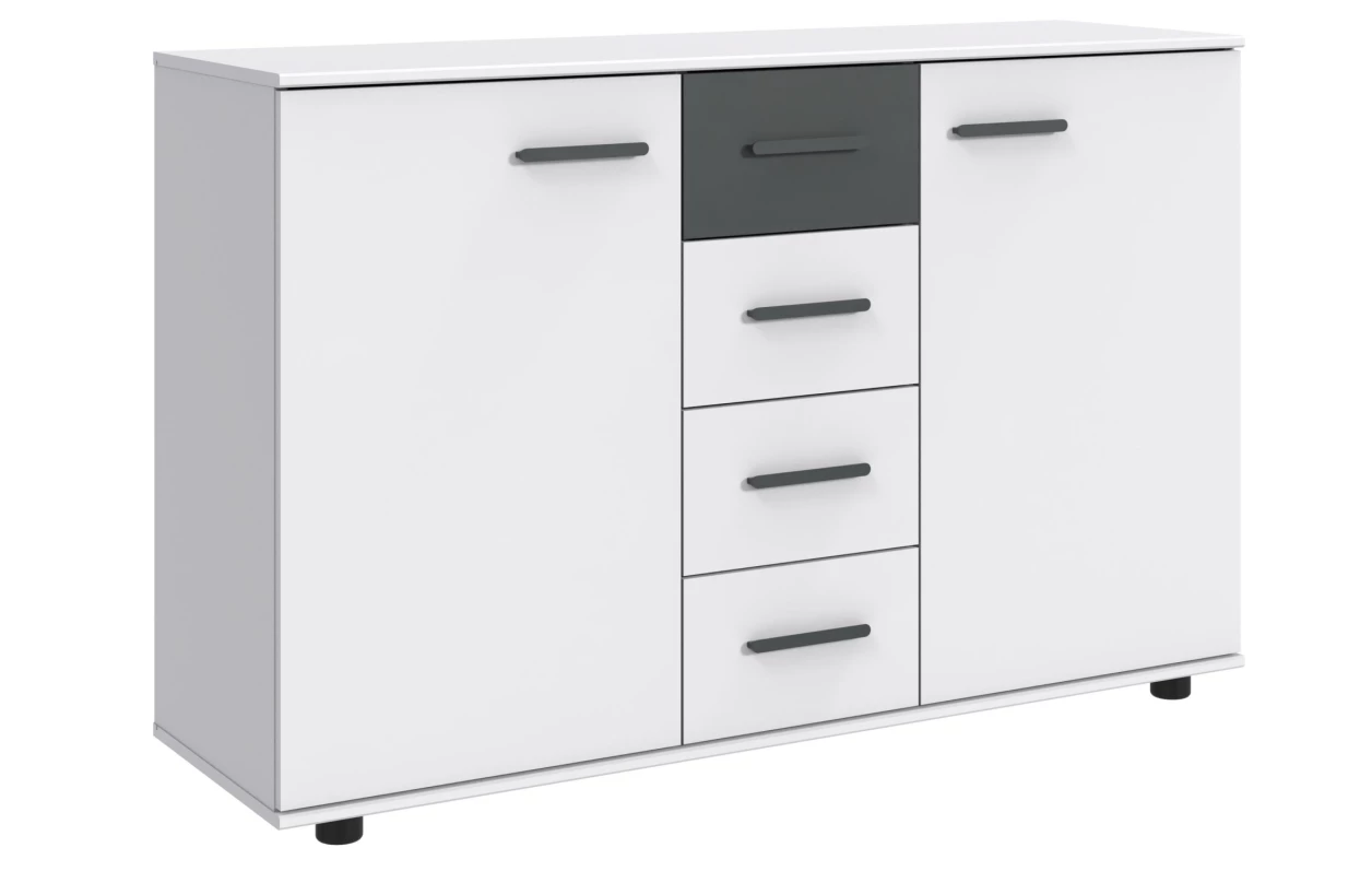Šatníková skriňa so zásuvkami Digit, 225 cm, béžová kašmír/dub artisan 89