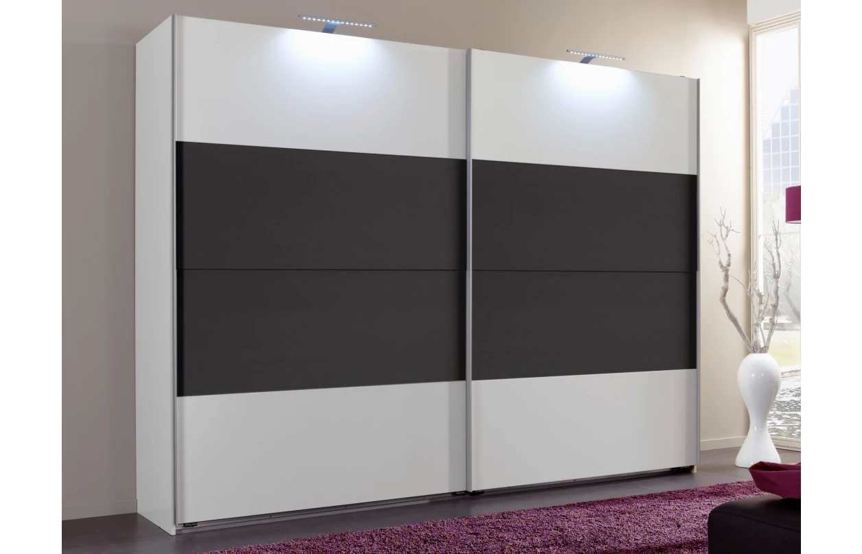 Posteľ s nočnými stolíkmi Nora 140x200 cm, doskový dub/biela 11