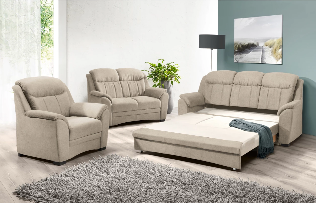 Rohová sedacia súprava Bruno, šedo-hnedá látka, pravý roh 8