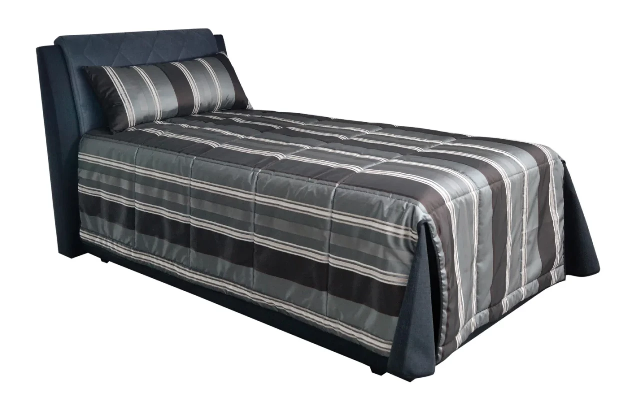 Posteľ Virginia 180x200 cm, béžová látka 5