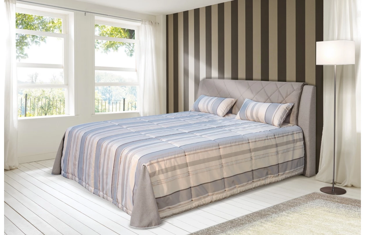 Posteľ Virginia 180x200 cm, béžová látka 4