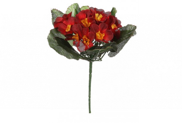 Umelá kvetina Petrklíč 23 cm, červená