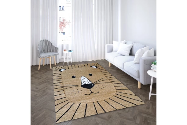 Detský koberec 120x170 cm, lev