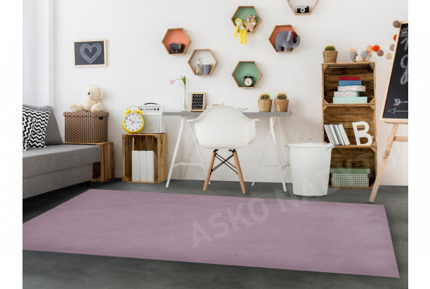 Kožušinový koberec Rabbit 60x120 cm, ružový