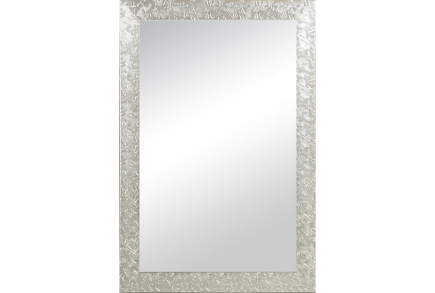 Nástenné zrkadlo Jessy 40x60 cm, strieborný rám