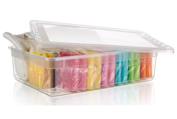 Úložný box Bea 11 l, priehľadný