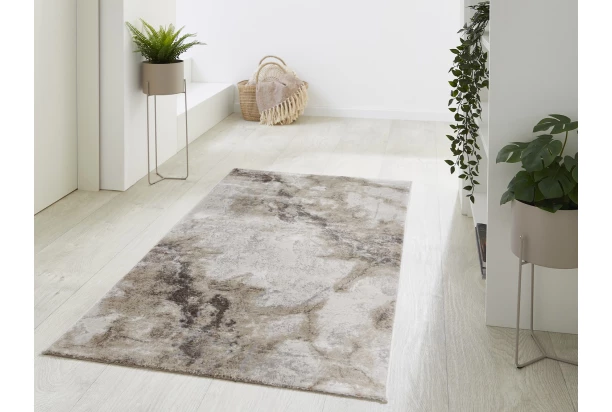 Koberec Mora 80x150 cm, krémovo-hnedý