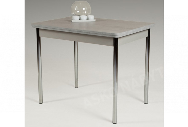 Jedálenský stôl Hamburg Aj 110x70 cm, sivý betón