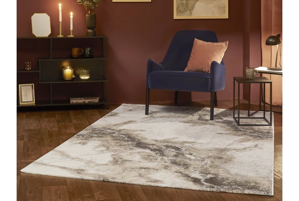 Koberec Mora 160x230 cm, krémovo-hnedý