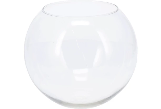 Váza 20x16 cm, recyklované sklo