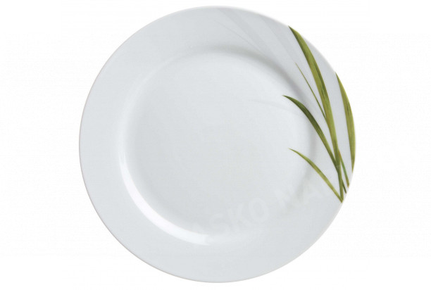 Plytký tanier 27 cm Aveda, motiv tráva