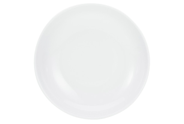 Hlboký tanier Bistrot 23 cm, biely