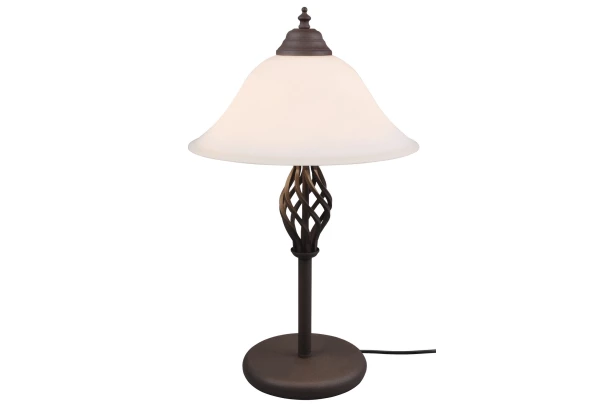 Stolová  lampa Rustica 50 cm, hrdzavá