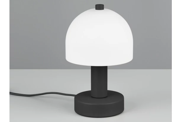 Stolná lampa Glenn, čierna