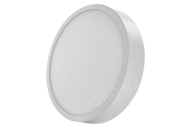 Stropné/nástenné LED osvetlenie Nexxo 22,5 cm, biele okrúhle