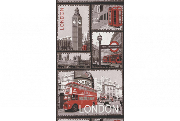 Koberec London II 67x180 cm, motív mesta Londýn