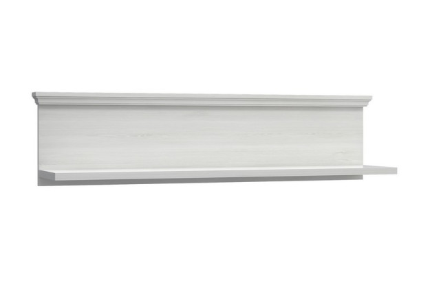 Nástenná polica Avinion B01, 118 cm, bielený dub