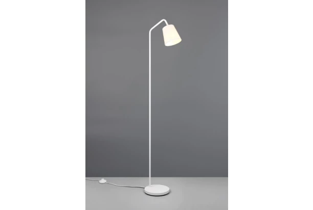 Stojacia lampa Buddy, biela