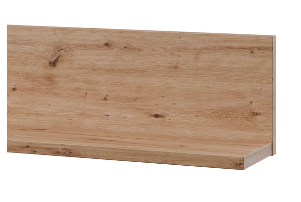 Polica na stenu Asko Living, 135 cm, dub artisan