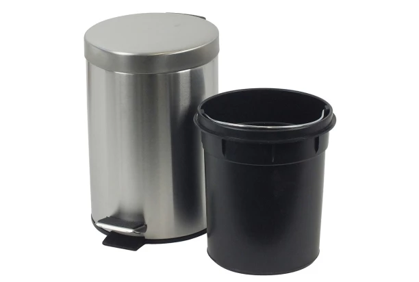 Odpadkový kôš Torre 3 l, matný nerez