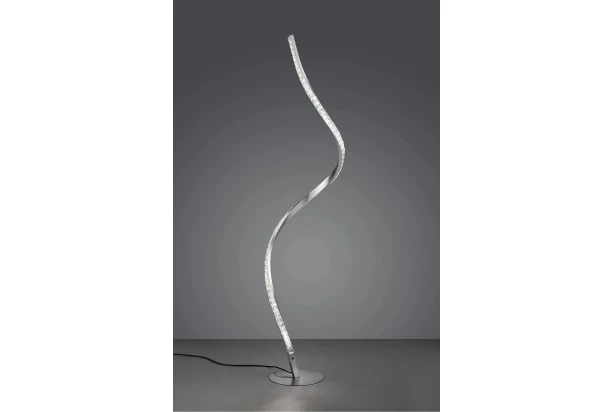 Stojacia lampa Rubin, LED, RGBW, imitácia krištáľov
