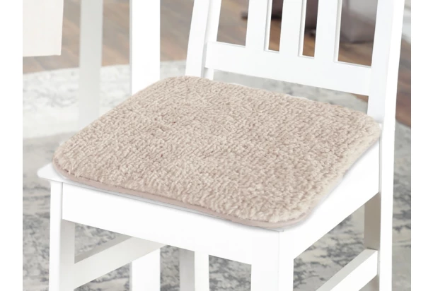 Podsedák na stoličky Rabbit Teddy 38x38 cm, slonová kosť