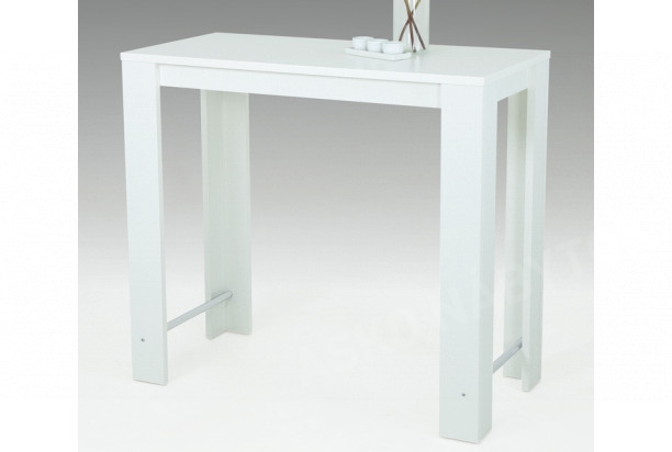 Barový stôl Frieda 120x58 cm, biely