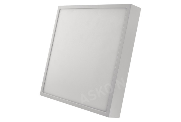 Stropné/nástenné LED osvetlenie Nexxo 30x30 cm, biele štvorcové