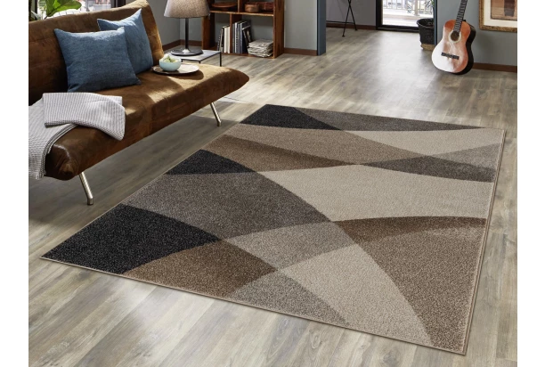 Koberec Thales 120x160 cm, béžová abstrakcia