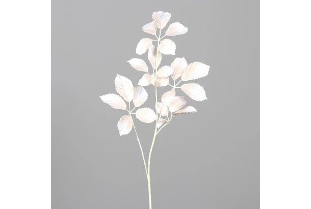 Vianočná vetvička 74 cm, biela