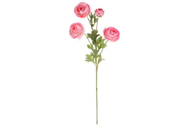 Umelá kvetina Pivonka 70 cm, svetlo ružová