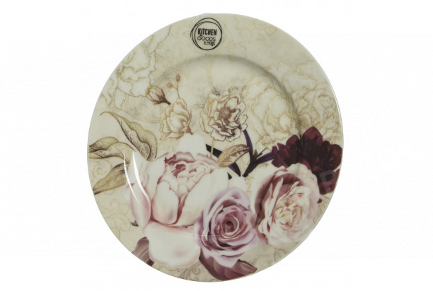 Dezertný tanier Ruže, 20 cm