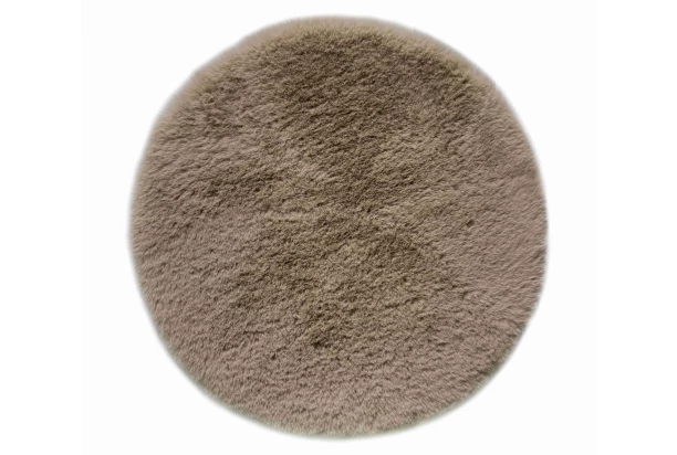 Podsedák na stoličky Fuzzy 35x35 cm, hnedý