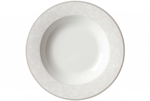 Hlboký tanier Isabella, krémový