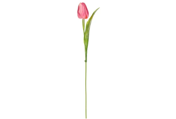 Umelá kvetina Tulipán 43 cm, ružová