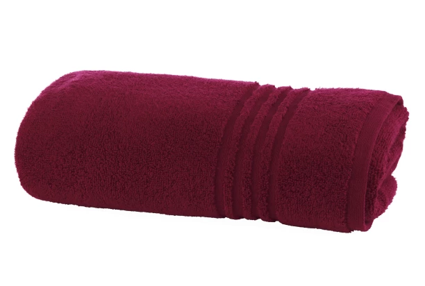 Froté uterák Kira 50x100 cm, bordeaux