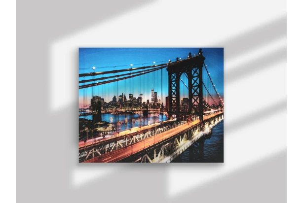 Obraz na plátne Brooklyn Bridge, 40x50 cm
