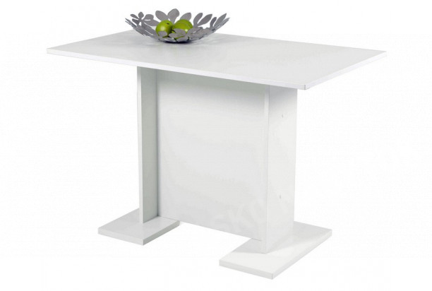 jedálenský stôl Ines 108x68 cm, biely