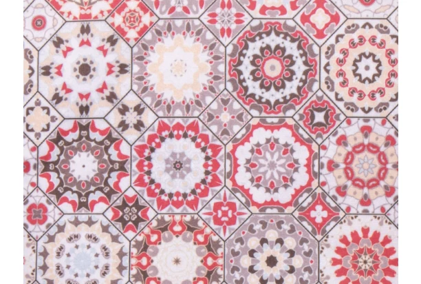 Dekoračný vankúš Marika 45x45 cm, ružový, orientálna mandala