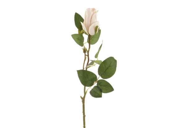 Umelá kvetina Ruža 68 cm, marhuľová
