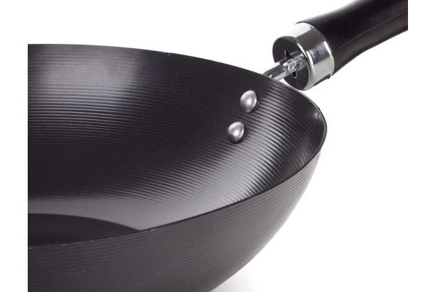 Panvica WOK Coimbra 25 cm, čierna